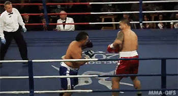 mma-gifs:  Craig Vitale’s knockout of Johny Kavanna with an uppercut from hell
