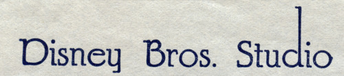 gameraboy:  Walt Disney company logos from 1924 through 2009. Via d23.com. 