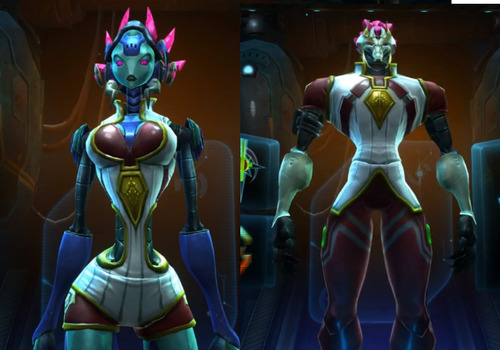 Wildstar, Character Design, Female Objectification, Sexual Dimorphism and Biology in Video Games