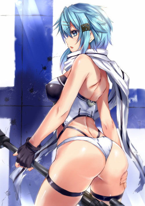 zero-million:  My favorite thing to do in a fps is sniping so I decided to post my favorite sniping girls,hehe  Enjoy
