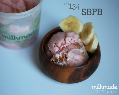 July’s Flavor of the Month #134, SBPBstrawberry banana peanut butter: strawberry-banana i