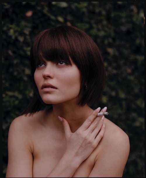 omgjackiesparrow:Lily-Rose Depp photographed by Luke Gilford.