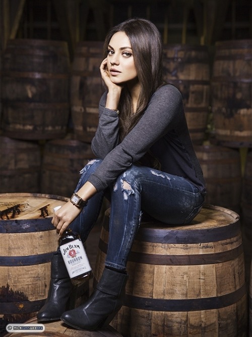 mila-kunis-fansite:  new Jim Beam photos!