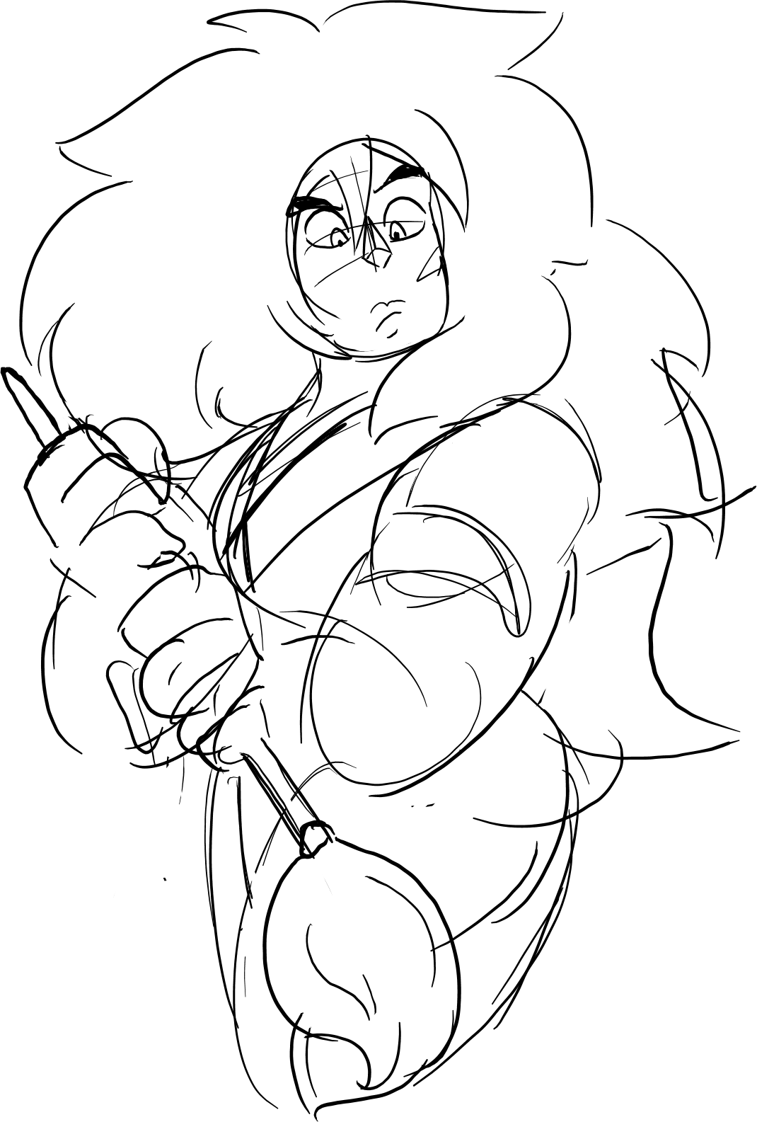 kibbles-bits:  kibbles-bits:  i was doodling jasper doing laundry and then gimp crashed