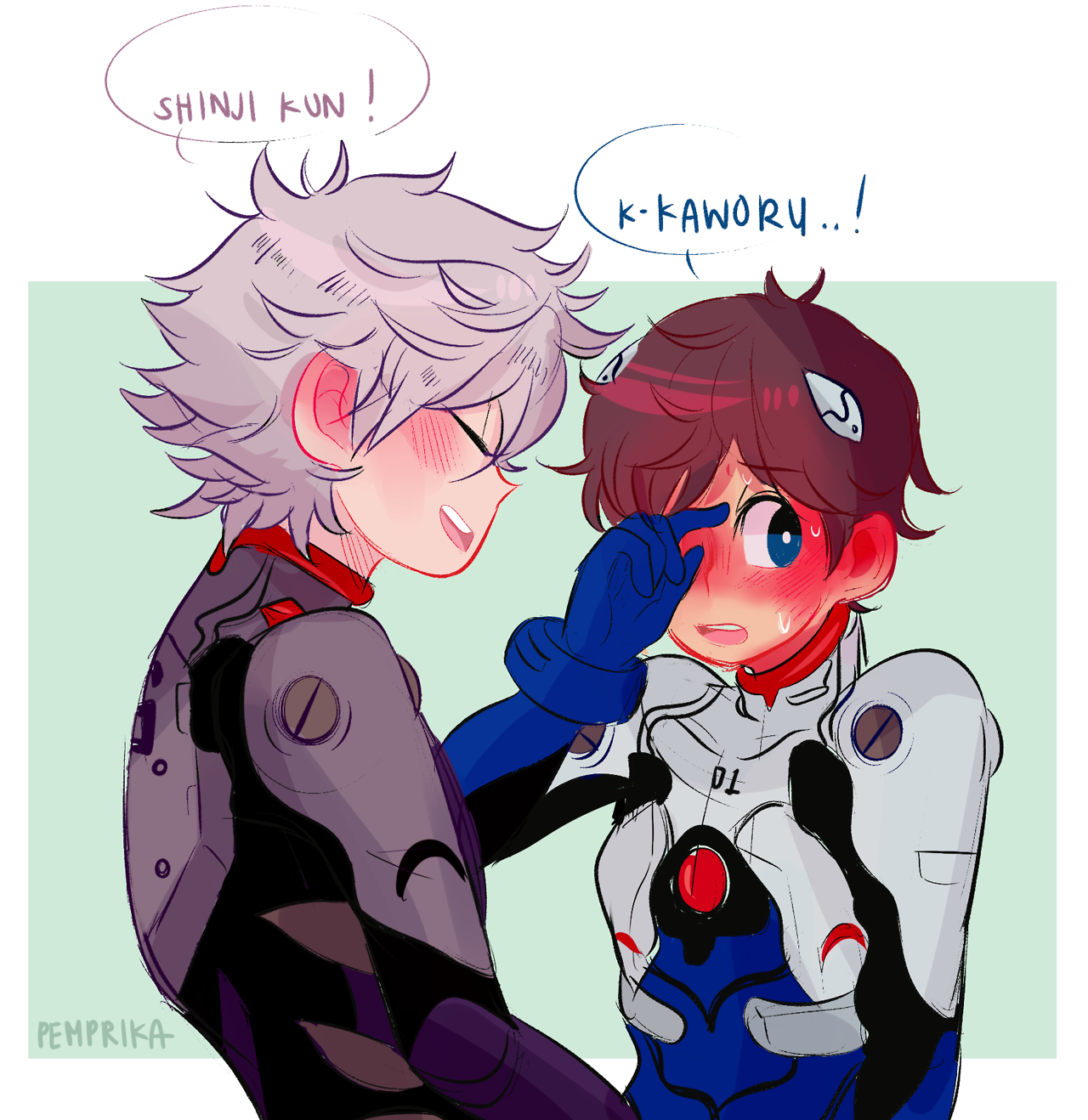 pemprika:  I  FINALLY WATCHED EVANGELION!!!  Must watch….the remaining 3 movies……..
