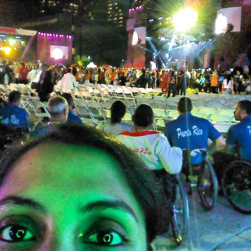 What a fantastic way to end the Parapan Am Games. Wyclef Jean killed it! And partying and dancing wi