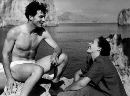 kradhe - Italy. Capri. 1949. Austrian photographers Ernst Haas...