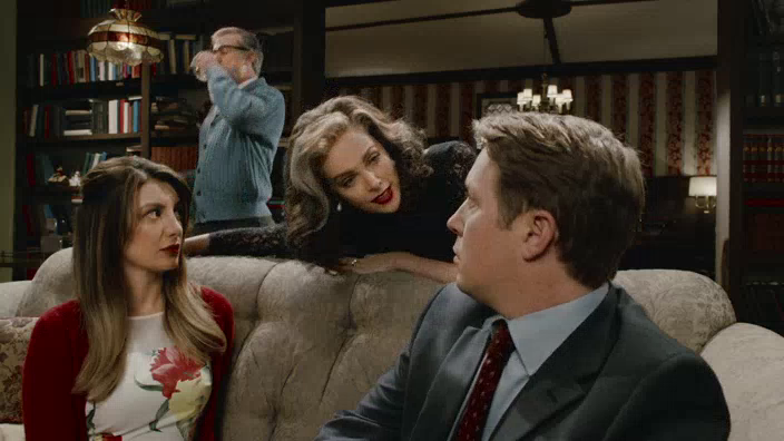 Who’s afraid of Virginia Woolf? Not Charlize Theron or Taran Killam in this unaired sketch from last night’s SNL.