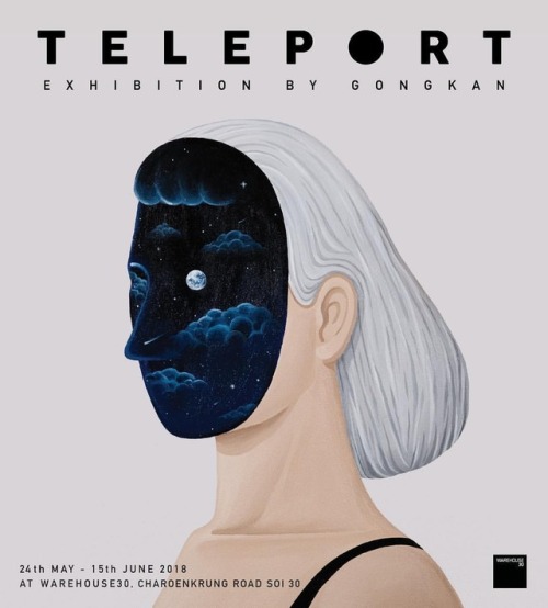 Are you ready to Teleport in to your mind&hellip; #teleportexhibition #gongkan @thewarehouse30 #then