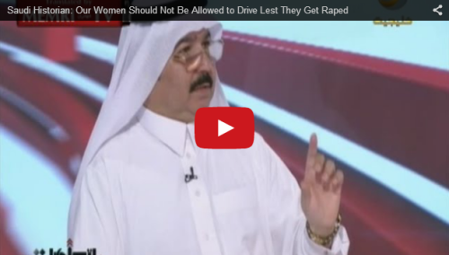 TW for rape, victim blamingWatch a “Historian” Explain How Brilliant the Saudi Ban on Wo