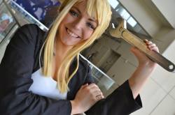 sherbies:  My Winry photos from Sakura-Con are in! (my wig kept wanting to be a dick and slide off though so HUGE props to the photographer for putting up with my wig problems!!) Winry: me Photo credit: sailorkun