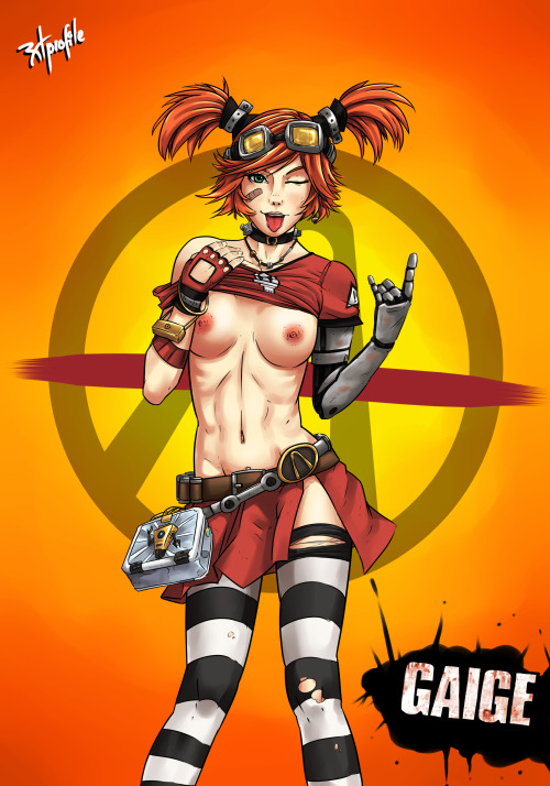 superheropinups:  Not Safe for Work Wednesday Gaige - Radprofile