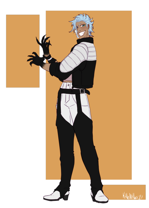 I’M OVER THE DAMN MOON WITH THIS OUTFIT #grimmjow jaegerjaquez#BLEACH#JUMP FESTA#DRAWS#DIGITAL#FANART #THIS DESIGN WAS SPECIFICALLY CATERED TO MY PREFERENCES  #NOW GIVE ME THE DAMN JACKET