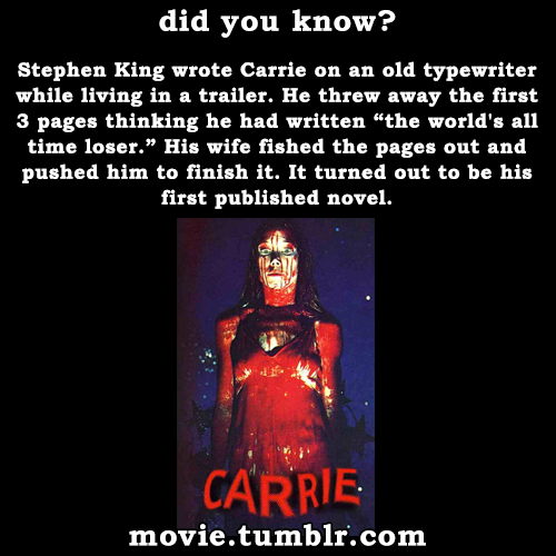 Porn photo movie:  Facts about author Stephen King | More