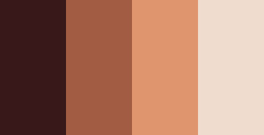 Copper July - Submitted by SeesawSiya
#381819 #a25c43 #df956e #efdcce