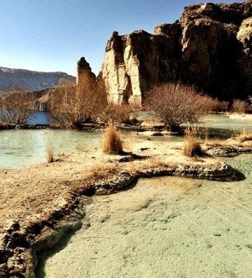 By Christophe_cerisier On Flickr.The Beautiful Travertine Pools Of Band-e-Amir Lakes In Afghanistan.