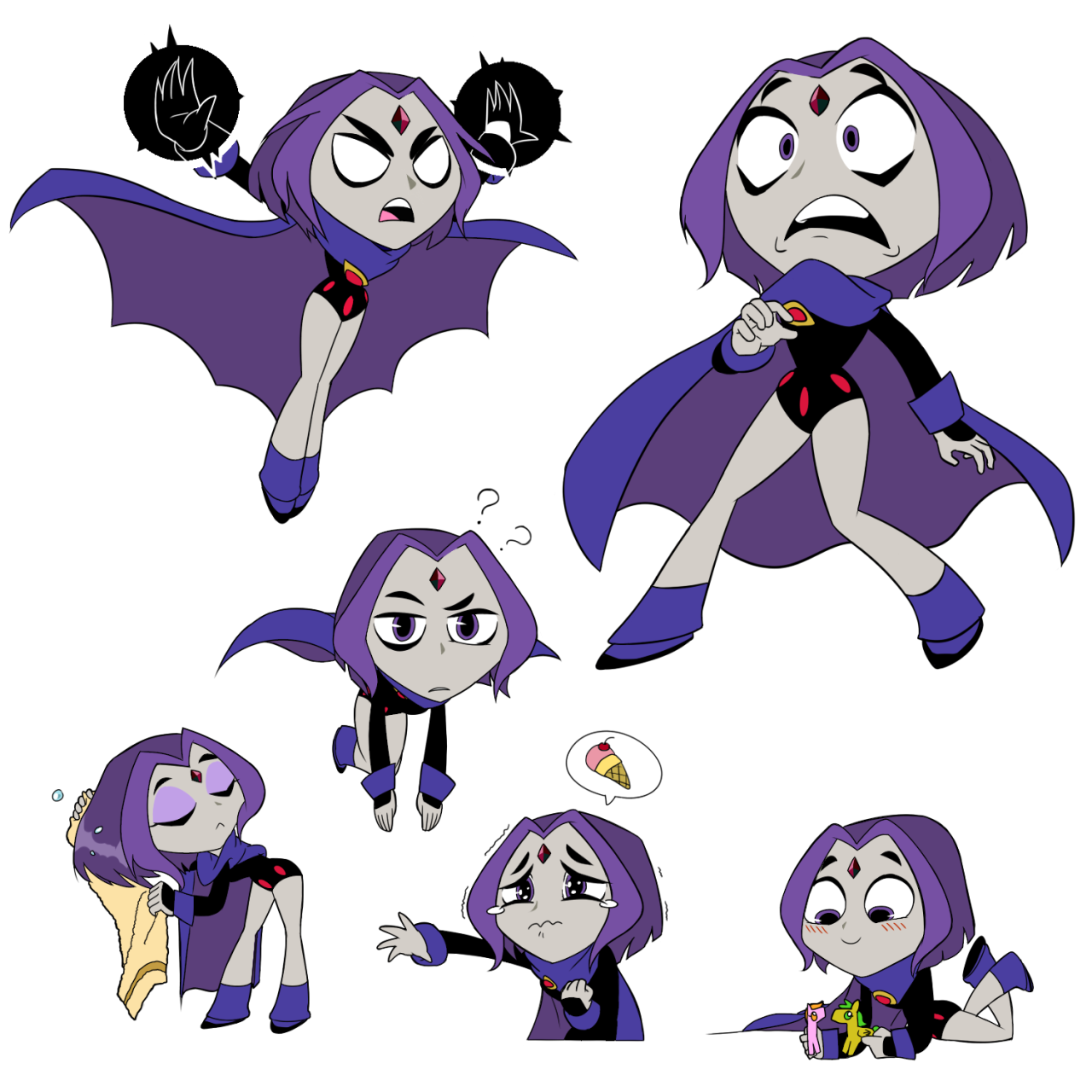 ninsegado91:  Cute new Raven design :)   omg yes! &lt;3