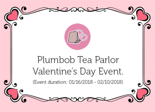 plumbobteaparty: PTP VALENTINE’S DAY EVENT Hello all! In celebration of Valentine’s Day,