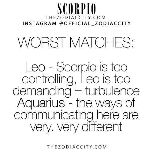Are why the worst scorpios The Worst