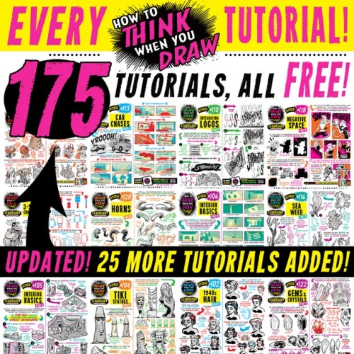 etheringtonbrothers: Here it is! The MASTER POST has been UPDATED with TWENTY FIVE new tutorials! Sc