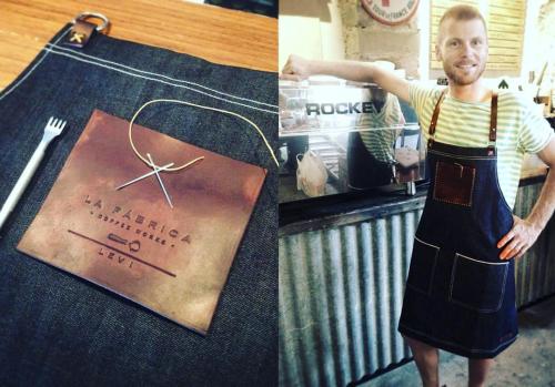 LA FABRICA - Coffee Works - GironaHave their new ApronBrambySupplyCo. Custom Made Aprons @lafabr