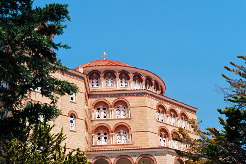 Holy Church of Saint Nectarios of AeginaGreeceKodak Ektar 100