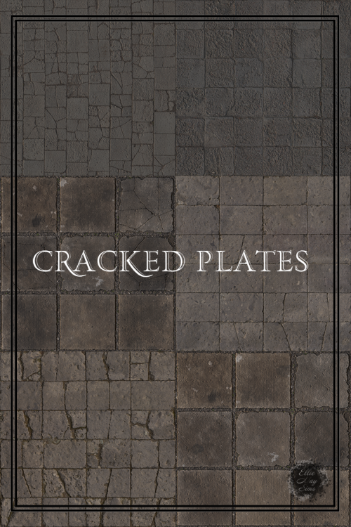 elliemaysims:Cracked plates 6 floorsAll texture maps are from www.textures.com and converted by me/ 
