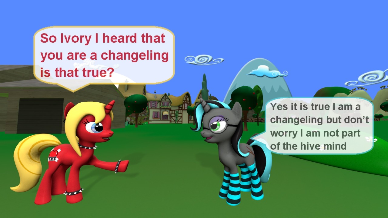 ask-the-out-buck-pony:On that day Ivory leaned not to change into a masked hero that