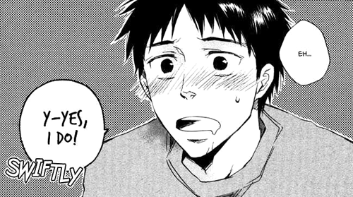 Edi's reading yaoi