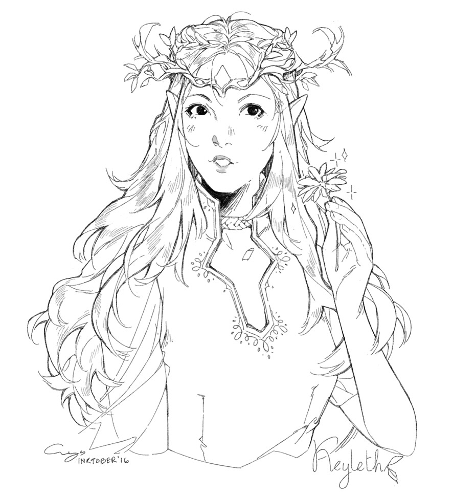 crys-sketchblog:  I have been doing some Critical Role based Inktober drawings, to