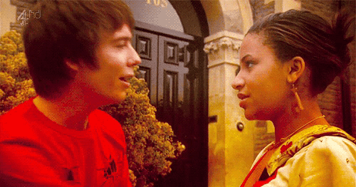 Day 6 - Favourite Couple:Chris Miles (Joe Dempsie) and Jal Frazer  (Larissa Wilson);I think you can 