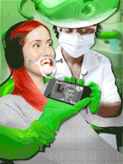 hulu:  This dentist is got some ‘splainin to doArtwork by Tumblr Creatr @samcannon