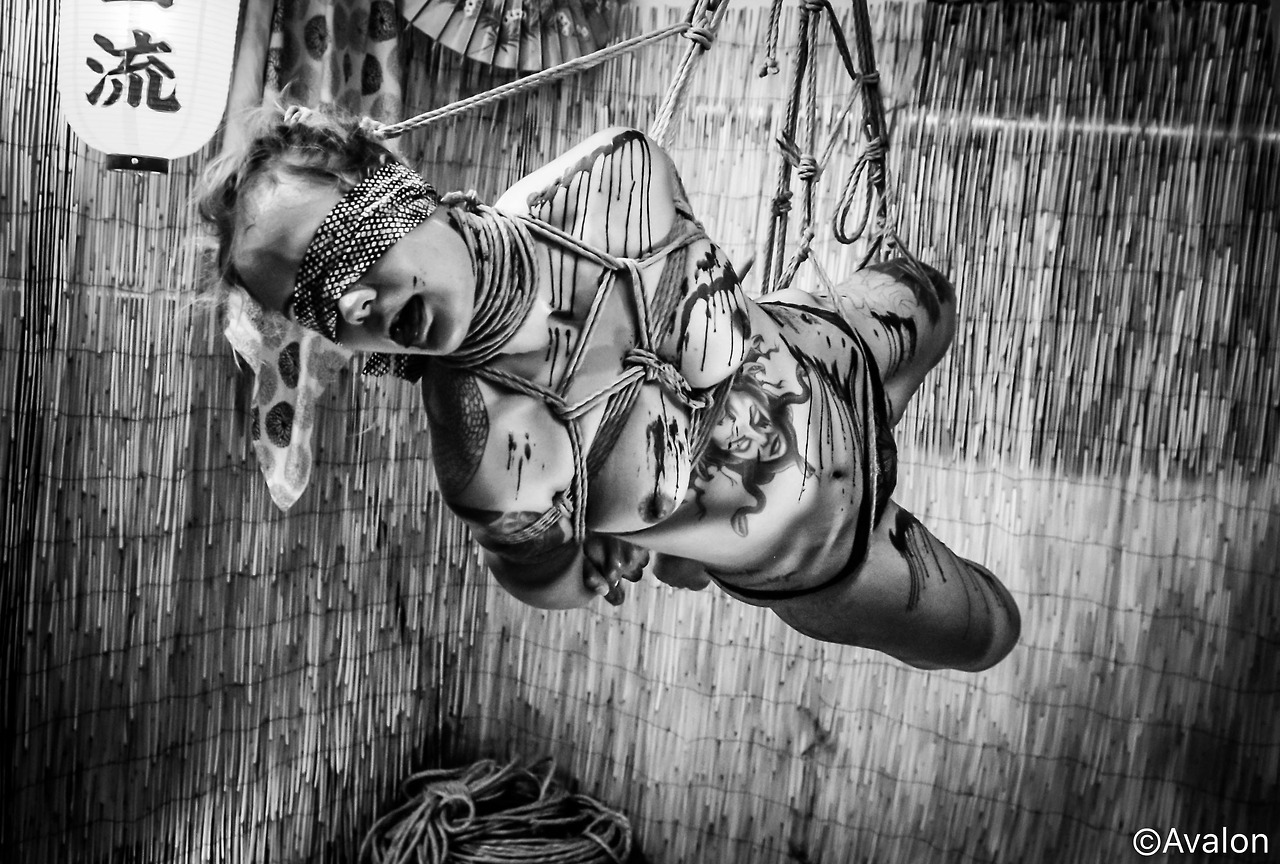 123avalon:“Ink &amp; Rope “ - Model: Tyla - Rope &amp; Photo: Avalon 