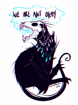 frigidloki:  { ☆ } we are not okay[art