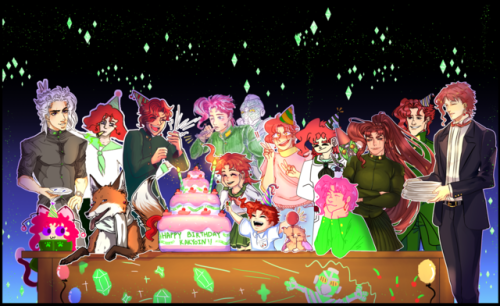 notsodaily-smolkakyoin: HAPPY (belated-ish) BIRTHDAY TO KAKYOIN!We GOT THAT BREAD! After about a mon