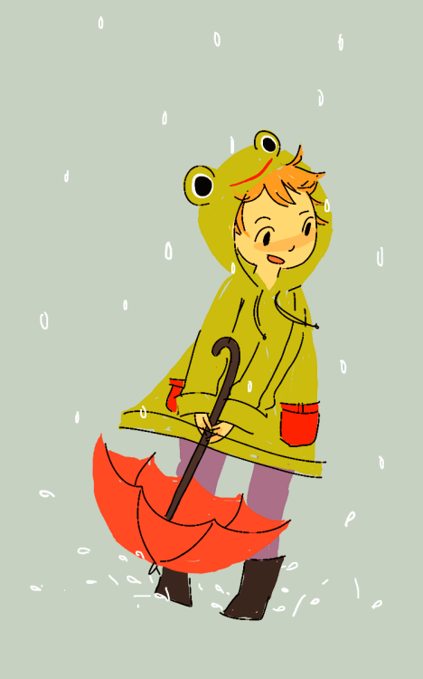 rooo-oot:smol children in the rain