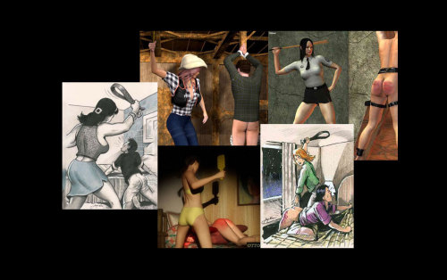 F/m spanking art post is up! domesticdiscipline.info/spanking-art/