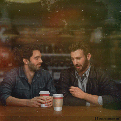 “Is it time for cosy stucky coffee shop meet-cute on a rainy day AUs yet?
”
