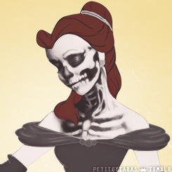 Porn photo  Disney Halloween Icons // Skeleton Series