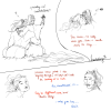 drowthelynes:[Image ID: a comic of Zuko and Sokka from Avatar the Last Airbender; they’re young adults, post-canon. A romantic sparring session-turned-stargazing date quickly evolves into… Well. There are also no boxed panels, because the