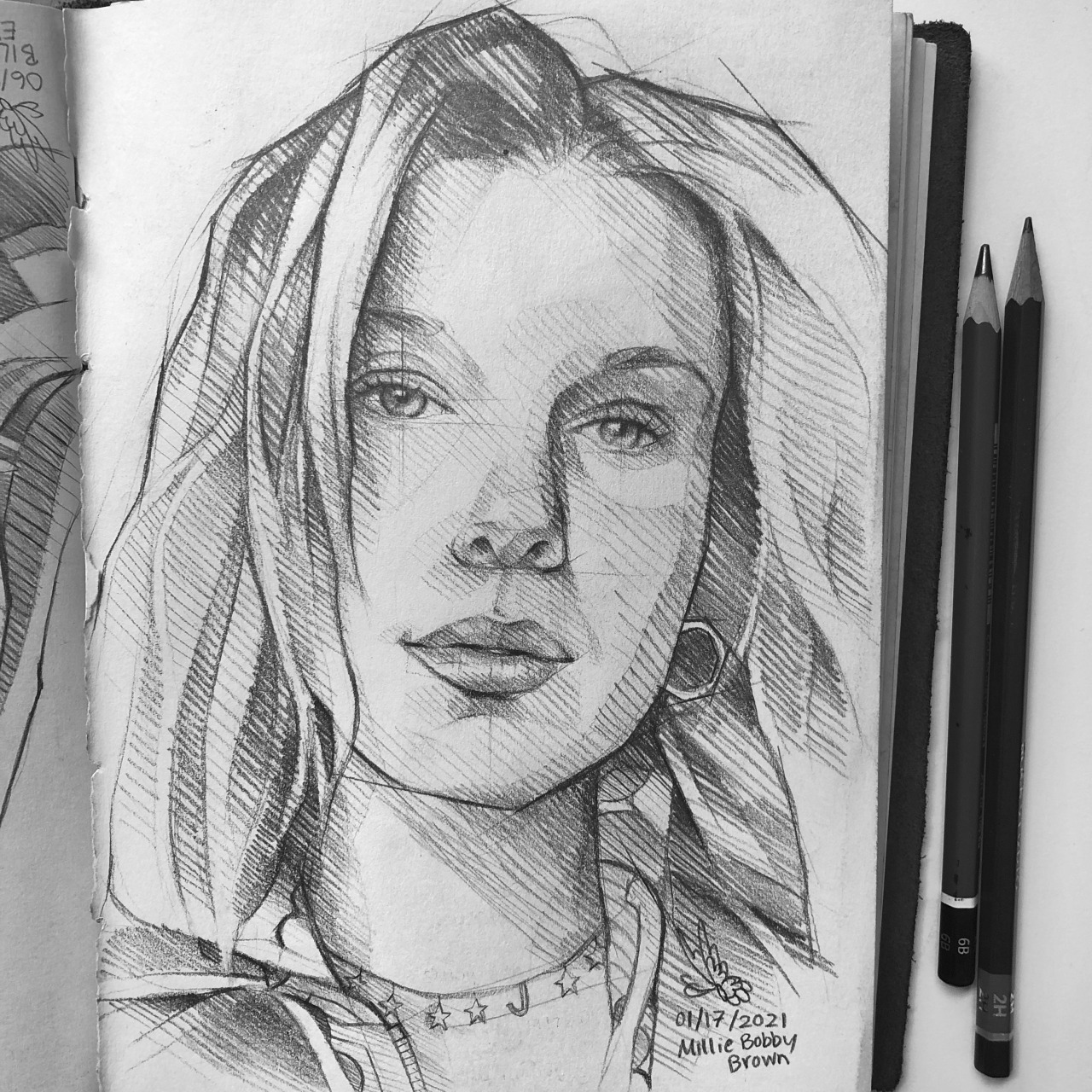 Sketch of Millie Bobby Brown :)