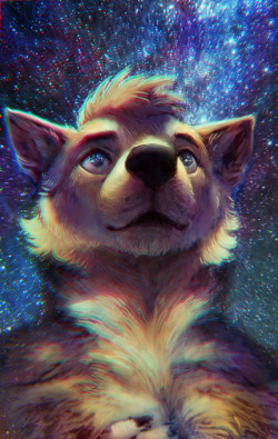 basteki:  Starry-eyed. Commission for a cool dude :)