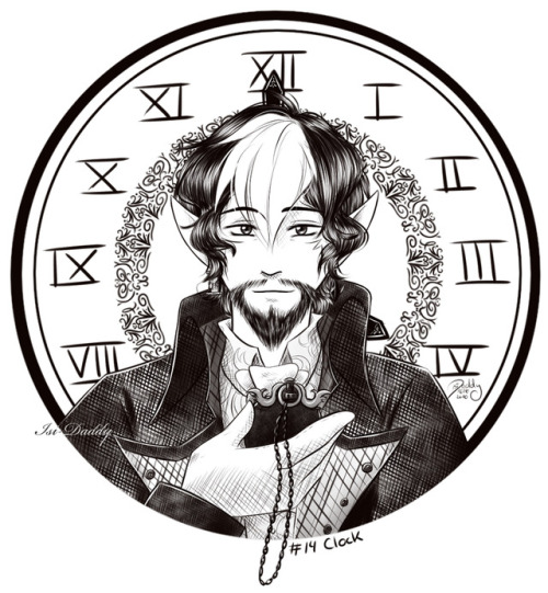 Inktober #14 - Clock