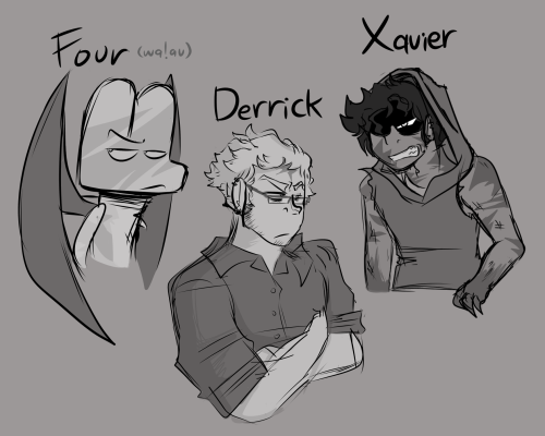 Was In The Mood To Draw Some Of My Introverted Charas