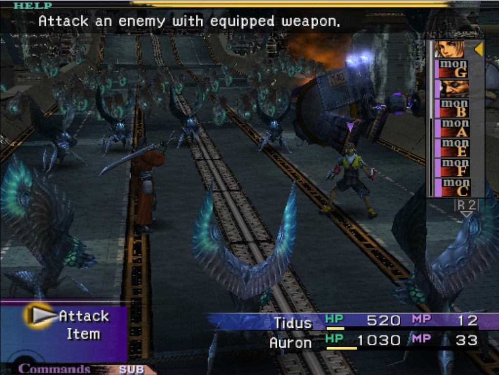 final-gambit:  Final Fantasy 30 day challenge day 019: Favorite Battle System - conditional