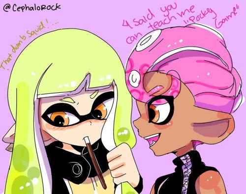 They pocky game-#splatoon2 #splatoon #splatoon2art #splatoon1 #splatoon2fanart #splatooninkling #spl