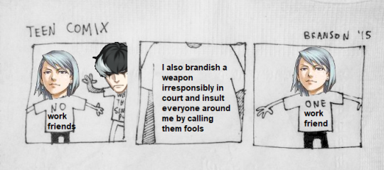 ace-procrastinator:  raymondshieldsofficial:the reason Simon isn’t present much in AA6 and Franziska isn’t there at all is because they’re best friends and they’re hanging out and (mostly) fondly discussing all the fools they work with 