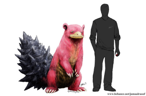 Pokemon Size Comparisons by Jamaal Raoof