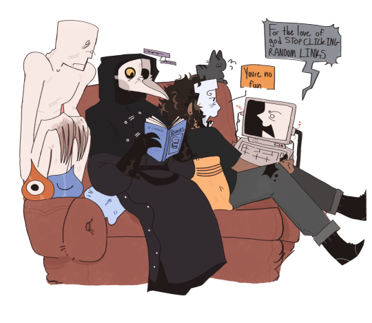 SCP-049 and his hood buddies : r/SCP