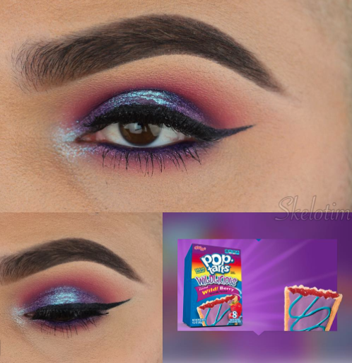 micdotcom:  Ok so Tim O’s snack-inspired makeup is hilarious and actually pretty awesome — but it’s also sending a kick ass message to the beauty world.